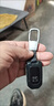 本田車(chē)標鑰匙扣男士高檔型格CRV皓影思域雅閣繽智英仕派飛度冠道 本田雅閣-方扣-灰色[背面可定制] 曬單實(shí)拍圖