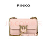 PINKO【尊享3期免息】女士經(jīng)典光面斜挎飛鳥(niǎo)包100074A0F1 O81Q 曬單實(shí)拍圖