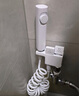 漢斯格雅（Hansgrohe）德國馬桶伴侶沖洗噴槍水龍頭一進(jìn)二出衛(wèi)生間沖水槍增壓家用白色 鋼琴按鍵馬桶伴侶白色 曬單實拍圖