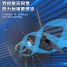 鉆石牌（DIAMOND）工業(yè)風(fēng)扇大風(fēng)力電風(fēng)扇牛角扇大功率風(fēng)扇工廠車間商用立式落地大風(fēng)扇工業(yè)壁扇吹除甲醛 FS-75 工業(yè)落地扇（銅線電機(jī)） 曬單實(shí)拍圖
