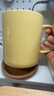 無(wú)印良品（MUJI）炻瓷 馬克杯 家用水杯 陶瓷杯 咖啡杯 辦公室 淺黃色  500ml 曬單實(shí)拍圖