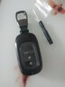 舒米適用2026款本田CRV鑰匙套東風(fēng)本田crv鑰匙包高檔汽車(chē)用品扣殼23款 B款黑灰色+扣（23-26款通用 不分按鍵) 曬單實(shí)拍圖