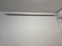 快朵小屋（KUAIDUOXIAOWU）電動幕布航空雙插口100英寸16:9高清納米纖維幕投影儀幕布投影機(jī)家用辦公投影布極米【含遙控器】 曬單實拍圖