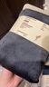 無印良品（MUJI） 女式 里抓絨厚款收腿褲 打底褲女款緊身褲保暖25年秋季新品女裝 深灰色 XL (身高165-170 臀圍100-105) 曬單實(shí)拍圖
