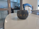 君默上品壺廣西欽州坭興陶原礦泥手工制作圓口禪意杯喝茶主人杯 上善 天道酬勤 單杯 曬單實拍圖