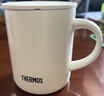 膳魔師（THERMOS）保溫杯340ml男女士?jì)和R克咖啡杯學(xué)生生日禮物JDG-351白色 曬單實(shí)拍圖