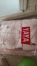 鴨鴨（YAYA）女童羽絨服男童長款保暖男孩中大童連帽羽絨大衣外套6565K 粉色YE2B826565K 120 曬單實拍圖