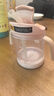 babycare三合一斜口吸管杯寶寶喝水牛奶學飲杯男女刻度兒童水杯-滿杯300ml 曬單實拍圖