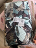 安奈兒（Annil）童裝女童短款羽絨服冬休閑防風(fēng)防水保暖彈力厚款 棕調花 140 cm 曬單實(shí)拍圖