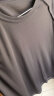 探拓（TECTOP）速干T恤 轻薄透气男情侣款圆领短袖纯色速干衣 TS3043 男款黑色 XL 晒单实拍图