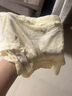 富妮來純棉內(nèi)褲女100全棉7a級抗菌襠女士中腰大碼胖mm短褲簡約舒適女生 奶黃+淺綠+天藍(lán) (7A級抑菌) 2XL 【建議130-145斤】 曬單實(shí)拍圖