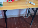 樹(shù)浩可折疊電腦桌臺式小型家用臥室書(shū)桌長(cháng)方形簡(jiǎn)易出租屋學(xué)習辦公桌子 曬單實(shí)拍圖