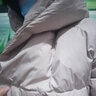 朗姿白鵝絨氣質(zhì)曠野美拉德中長款羽絨服外套冬季新款通勤上衣女 淡粉色 M 曬單實拍圖