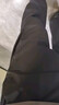 蕉下（beneunder）休閑褲子男工裝長(cháng)褲拒水直筒褲WB191漫暮黑XL 曬單實(shí)拍圖