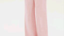Teenie Weenie女裝春季甜酷休閑時(shí)尚馬卡龍彩色牛仔褲直筒褲子 淺粉色 M (165) 曬單實(shí)拍圖