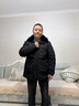 老爺車(chē)（LAOYECHE）中年爸爸男士棉服冬季新款毛領(lǐng)可拆卸加厚保暖棉衣老年人冬天外套 曬單實(shí)拍圖