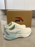 安踏漫波丨增高鞋女鞋運動(dòng)鞋春季厚底減震輕量軟底透氣跑步鞋女子休閑 【飛揚-網(wǎng)面透氣】白/蒙塵藍5522-3 37.5 (235mm) 曬單實(shí)拍圖