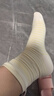 雪茜曼無(wú)骨襪子女秋季中筒襪棉質(zhì)條紋堆堆襪產(chǎn)后孕婦松口月子襪2025新款 曬單實(shí)拍圖