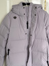 迪桑特（DESCENTE）【預售】迪桑特WOMEN’S SKI STYLE系列女士防潑水長(cháng)款鵝絨羽絨服 LV-淺紫羅蘭色 S (160/80A) 曬單實(shí)拍圖