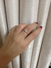 鉆之嘉pt950鉑金1克拉戒指 人工培育鉆石18K金鉆戒結(jié)婚送女友禮物國慶節(jié) PT950鉑金50分【D/VS1/NGTC國檢】 12圈號 曬單實(shí)拍圖