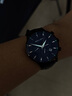 梭倫（SOLLEN）十大名表手表男士全自動(dòng)機械表防水夜光學(xué)生國表送男友情人節禮物 303黑殼黑面皮帶【加強升級版】 曬單實(shí)拍圖