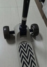 貝易（BEIE）至尊滑板車(chē) 1-14歲兒童溜溜車(chē)可滑可折疊加寬踏板寶寶禮物 云母灰 曬單實(shí)拍圖