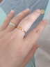 中國珠寶黃金戒指麥穗足金999活口戒指首飾送女友老婆節日生日禮物 穗穗平安金戒指 約1.64g 【活口】 曬單實(shí)拍圖