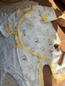 拉比嬰兒衣服連體衣男女寶寶四季爬服哈衣2件裝 綁帶 52cm 曬單實(shí)拍圖