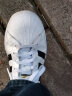 阿迪达斯男女 三叶草系列 金标贝壳头 运动休闲鞋 EG4958 42.5码 UK8.5码 实拍图