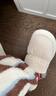 樸西棉拖鞋室內家用2024冬季保暖包跟厚底防水防滑月子鞋女加絨加厚 淺米白 38 【38-39】 曬單實(shí)拍圖