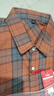 皮爾卡丹（pierre cardin）長(cháng)袖襯衫男士外套襯衣男新款春秋季潮流休閑格子襯衫免燙衣服男裝 623橙格 2XL 曬單實(shí)拍圖