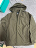 北狼盾 秋冬男裝加絨夾克保暖戶(hù)外休閑厚款外套8818 8202軍綠色 L (110斤-125斤) 曬單實(shí)拍圖