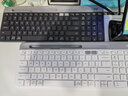 羅技（Logitech）K580無(wú)線(xiàn)藍牙超薄靜音鍵盤(pán) 辦公鍵盤(pán)筆記本電腦手機Mac平板ipad鍵盤(pán)雙模外接鍵盤(pán)薄膜便攜多屏家用 超薄鍵盤(pán)-星空灰 曬單實(shí)拍圖