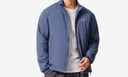 伯希和（Pelliot）【P系列】Primaloft金標P棉服加厚保暖男沖鋒衣內膽冬季防寒外套 清幽藍 | 60G金標P棉 L 曬單實(shí)拍圖