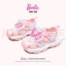 芭比童鞋女童涼鞋2024新款夏季公主包頭運動(dòng)涼鞋DA6309 粉色 33  曬單實(shí)拍圖