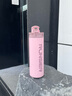 路飲者RUNSIER2024新款保溫杯女士高顏值大容量吸管水杯不銹鋼學生便攜男士直飲 C5S-淺桃粉 430ml 曬單實拍圖