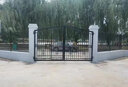 鐵藝大門農(nóng)村院子雙開門鄉(xiāng)村別墅圍墻對開大門自建房工廠鐵庭院門 聯(lián)系方式（v）：150-5369-4219 曬單實拍圖