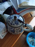 鹿玙景德鎮陶瓷水壺青花瓷茶壺陶瓷家用大號泡茶水壺過(guò)濾冷熱涼茶壺 青花壺 500ml 曬單實(shí)拍圖