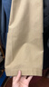 優(yōu)衣庫女裝針織廓形長(cháng)褲/彎刀鐮刀褲子25秋冬新款483722 483722/32深米色 S 曬單實(shí)拍圖