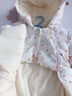 歐孕（OUYUN）嬰兒棉服寶寶秋冬衣服保暖外出服加厚連體衣夾棉冬裝哈衣爬服 萌小鹿【加絨加厚10至-5°C】 100cm 曬單實(shí)拍圖