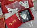 中國黃金（CHINA GOLD）足銀情侶戒指男女一對莫比烏斯情侶對戒情人節生日禮物送女友老婆 莫比烏斯環(huán)情侶戒指 開(kāi)口可調節 曬單實(shí)拍圖