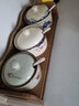 慕一琳陶瓷調(diào)味罐子調(diào)料品盒帶蓋帶勺子單個鹽味精辣椒油罐廚房家用組合 混發(fā)-調(diào)味罐3個裝帶架子 曬單實拍圖
