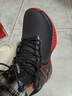 喬丹格蘭籃球鞋男鞋防水皮面運動(dòng)鞋輕便室內外減震耐磨防滑實(shí)戰戰靴秋冬 黑紅-皮面款 40 曬單實(shí)拍圖