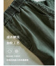 可然樸簡(jiǎn)【昭衍】100%長(cháng)絨棉燈芯絨 復古做舊寬松顯瘦闊腿褲子女秋季新款 墾丁藍 M 曬單實(shí)拍圖