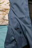 羅蒙（ROMON）夾克男春秋季商務外套男士通勤休閑立領上衣服男裝 黑色 XL 曬單實拍圖