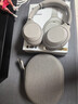 索尼（SONY） WH-1000XM4無(wú)線(xiàn)藍牙耳機智能降噪頭戴式高解析度重低音耳麥 電腦游戲辦公網(wǎng)課學(xué)習出街圖書(shū)館宿舍 鉑金銀 曬單實(shí)拍圖