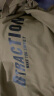 遥渠（YAO QU）短袖T恤男2023夏季新款美式复古ins字母宽松短袖男T恤潮流上衣 咖啡色 XL 实拍图