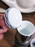 辦公陶瓷保溫杯男士非涂層真陶瓷內(nèi)膽水杯便捷茶水分離杯車載高檔 咖色 曬單實(shí)拍圖