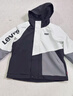 Levi's【防潑水加絨】李維斯兒童男女童風(fēng)衣冬季童裝外套棉服上衣 黑美人 160 /80 【建議身高158-170cm】 曬單實(shí)拍圖