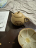 和泥有緣 紫砂壺宜興紫砂純全手工泡茶壺禮品茶具套裝 原礦段泥茄段西施 段泥蟾寶款 曬單實(shí)拍圖